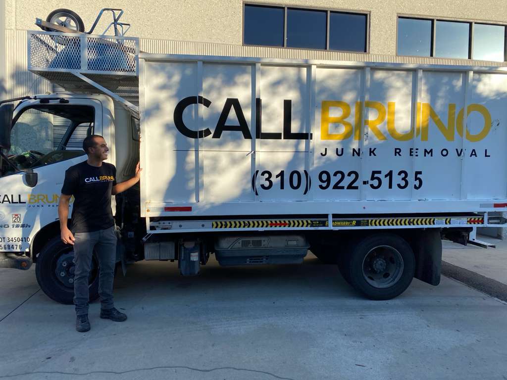Bruno, owner and operator of Call Bruno Junk Removal in Long Beach, California